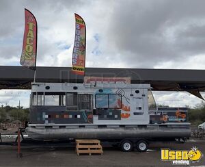 2005 Tri-toon Kitchen Food Trailer Air Conditioning Arizona for Sale