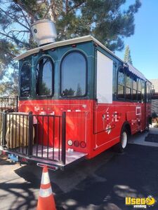 2005 Trolley All-purpose Food Truck Air Conditioning Nevada Diesel Engine for Sale