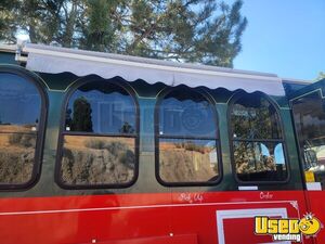 2005 Trolley All-purpose Food Truck Diamond Plated Aluminum Flooring Nevada Diesel Engine for Sale