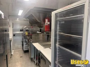 2006 Barbecue Food Truck Stainless Steel Wall Covers Maryland Diesel Engine for Sale