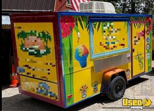 2006 Cargo Shaved Ice Concession Trailer Snowball Trailer Air Conditioning California for Sale