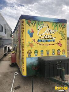 2006 Cargo Shaved Ice Concession Trailer Snowball Trailer Awning California for Sale