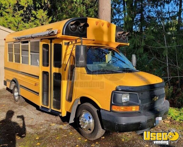 2006 Chevrolet Express Cargo Skoolie Bus Skoolie Washington Gas Engine for Sale