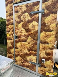 2006 Commercial Trailer Kitchen Food Trailer Stainless Steel Wall Covers Ohio for Sale