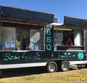 2006 Custom Build Kitchen Food Trailer Stainless Steel Wall Covers California for Sale