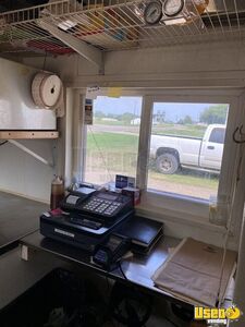 2006 Custom Gooseneck Bbq Food Trailer Barbecue Food Trailer Stovetop Texas for Sale