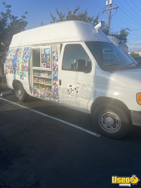 2006 E-150 Mobile Ice Cream Truck Ice Cream Truck California Gas Engine for Sale