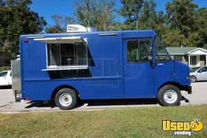 2006 E-350 Step Van Kitchen Food Truck All-purpose Food Truck Diamond Plated Aluminum Flooring Georgia Gas Engine for Sale