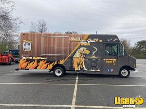 2006 E350 Barbecue Food Truck Air Conditioning Massachusetts Gas Engine for Sale