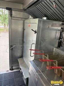 2006 E350 Barbecue Food Truck Pro Fire Suppression System Massachusetts Gas Engine for Sale