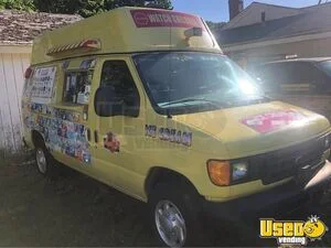 Well Equipped - 2006 Ford E350 Ice Cream Concession Truck for Sale in Massachusetts!