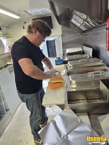 2006 E450 All-purpose Food Truck Stainless Steel Wall Covers California Gas Engine for Sale