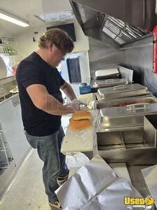 2006 E450 All-purpose Food Truck Stainless Steel Wall Covers California Gas Engine for Sale