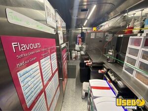 2006 E450 Ice Cream Truck Stainless Steel Wall Covers Saskatchewan Gas Engine for Sale