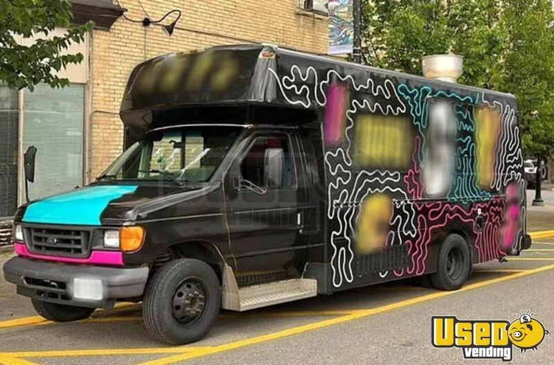 2006 E450 Super Duty All-purpose Food Truck Alberta Diesel Engine for Sale