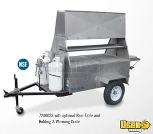 2006 F-350 Lunch Serving Food Truck Bbq Smoker Minnesota Gas Engine for Sale