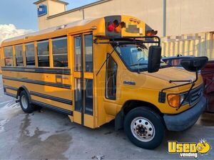 2006 F450 16-passenger Shuttle Bus School Bus Texas Diesel Engine for Sale