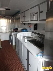 2006 Food Concession Trailer Kitchen Food Trailer Prep Station Cooler Michigan for Sale