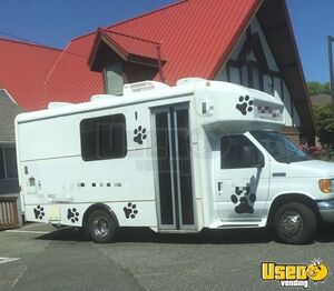 2006 Ford E-450 Wag'n Tails (elite Mobile Grooming Truck) Pet Care / Veterinary Truck Stainless Steel Wall Covers Oregon Gas Engine for Sale