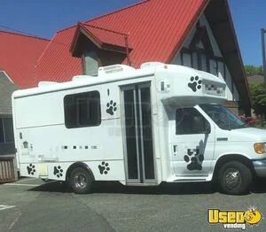2006 Ford E-450 Wag'n Tails (elite Mobile Grooming Truck) Pet Care / Veterinary Truck Stainless Steel Wall Covers Oregon Gas Engine for Sale