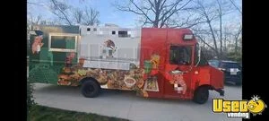 2006 Ford E350 Taco Food Truck Diamond Plated Aluminum Flooring Virginia Gas Engine for Sale