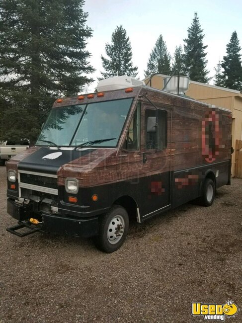 2006 Ford Econovan All-purpose Food Truck Shore Power Cord Montana Gas Engine for Sale