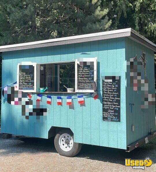 2006 French Crêpe Concession Trailer – 18’ Bakery Trailer British Columbia for Sale