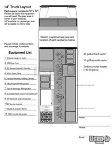 2006 Kitchen Food Truck All-purpose Food Truck Pro Fire Suppression System New York Diesel Engine for Sale