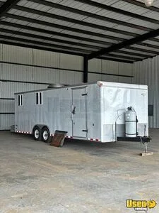 2006 Kitchen Trailer Kitchen Food Trailer Concession Window Texas for Sale