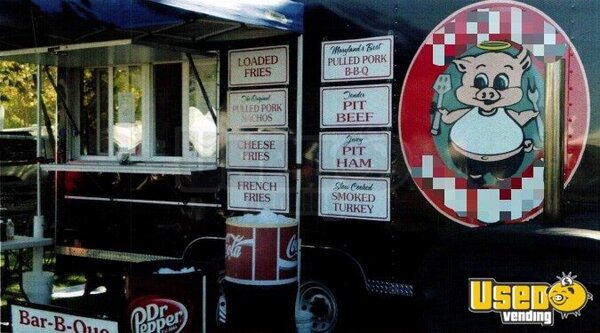 2006 Multi Kitchen Food Trailer Kitchen Food Trailer Maryland Diesel Engine for Sale