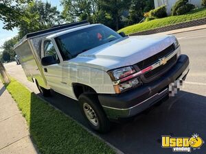 2006 Silverado 2500hd Lunch Serving Food Truck Propane Tank Minnesota Gas Engine for Sale