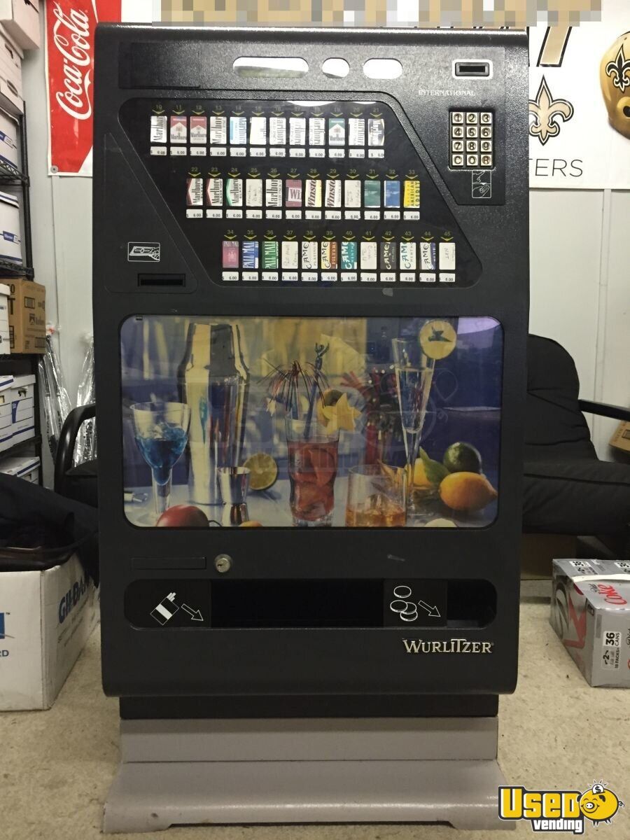 Used Wurlitzer International Cigarette Machine Cigarette Machine in