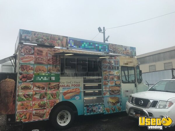 2006 Step Van Kitchen Food Truck All-purpose Food Truck Stainless Steel Wall Covers New Jersey for Sale