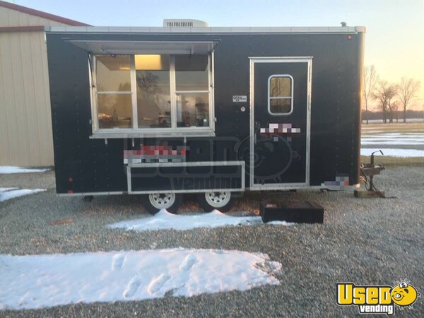 2006 United Kitchen Food Trailer Air Conditioning Ohio for Sale