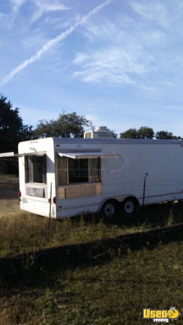 2007 24 Ft Kitchen Food Trailer Refrigerator Texas for Sale