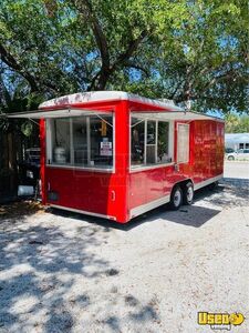2007 24' Kitchen Food Trailer Removable Trailer Hitch Florida for Sale