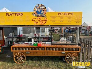 2007 25' Gooseneck Kitchen Food Trailer With Soda Cart And Food Cart Kitchen Food Trailer Exterior Customer Counter Michigan for Sale