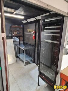 2007 30' Concession Trailer Barbecue Food Trailer Refrigerator North Dakota for Sale