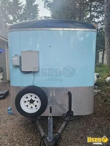 2007 6x10 Cargo Trailer Beverage - Coffee Trailer Spare Tire Washington for Sale