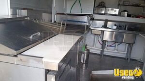 2007 All-purpose Food Truck Diamond Plated Aluminum Flooring Texas Diesel Engine for Sale