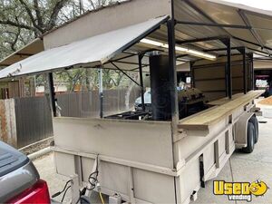 2007 Barbecue Trailer Barbecue Food Trailer Exterior Customer Counter Texas for Sale