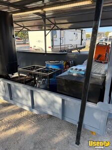 2007 Barbecue Trailer Barbecue Food Trailer Interior Lighting Texas for Sale