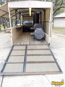 2007 Barbecue Trailer Barbecue Food Trailer Propane Tank Texas for Sale