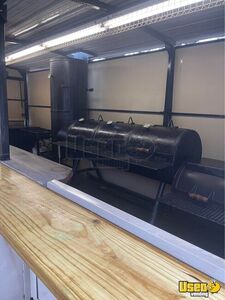 2007 Barbecue Trailer Barbecue Food Trailer Work Table Texas for Sale