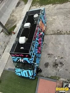 2007 Chassis All-purpose Food Truck Exterior Customer Counter Florida Diesel Engine for Sale