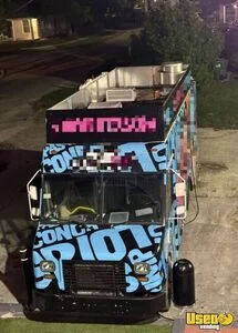 2007 Chassis All-purpose Food Truck Floor Drains Florida Diesel Engine for Sale