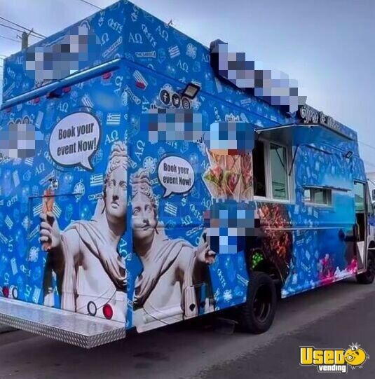 2007 Chassis All-purpose Food Truck New York Diesel Engine for Sale