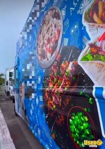 2007 Chassis All-purpose Food Truck Spare Tire New York Diesel Engine for Sale