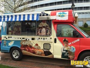2007 Chevy David Cummings Conversion Van Ice Cream Truck Virginia Gas Engine for Sale