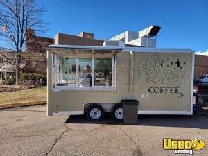 2007 Coffee Concession Trailer Beverage - Coffee Trailer Air Conditioning Colorado for Sale